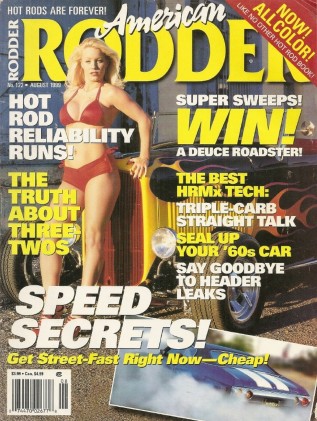 AMERICAN RODDER 1999 AUG - SPEED SECRETS, ALL ABOUT 3x2's, DEUCE FACTORY